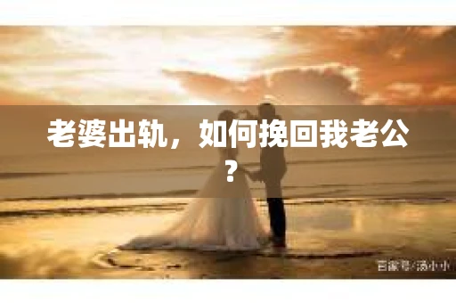 老婆出轨，如何挽回我老公？