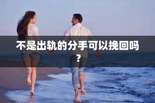 不是出轨的分手可以挽回吗？