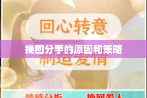 挽回分手的原因和策略