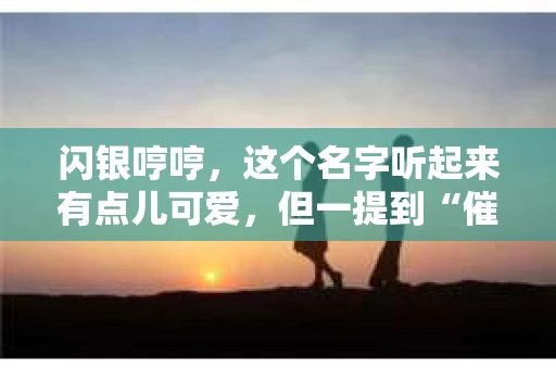 闪银哼哼，这个名字听起来有点儿可爱，但一提到“催收”，气氛就变得严肃起来。今天，我们就来聊聊这个话题，揭开“闪银哼哼催收”的神秘面纱。