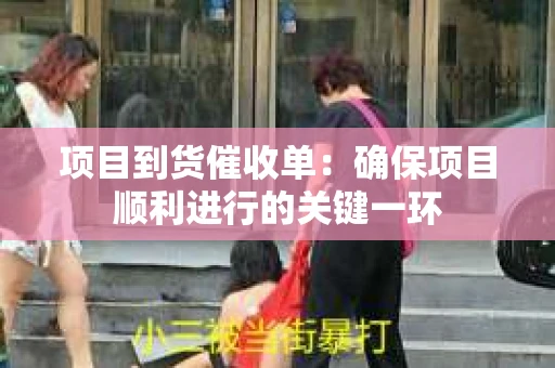 项目到货催收单：确保项目顺利进行的关键一环