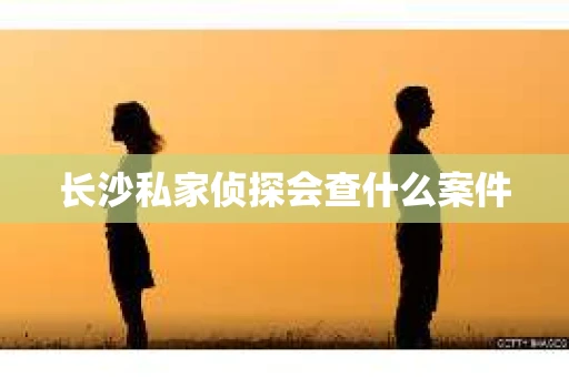 长沙私家侦探会查什么案件