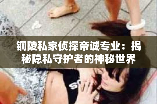铜陵私家侦探帝诚专业：揭秘隐私守护者的神秘世界