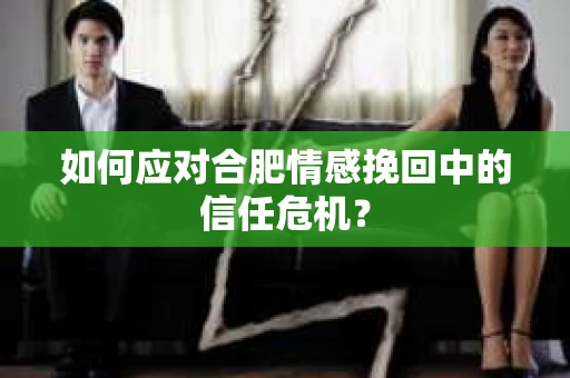 如何应对合肥情感挽回中的信任危机？